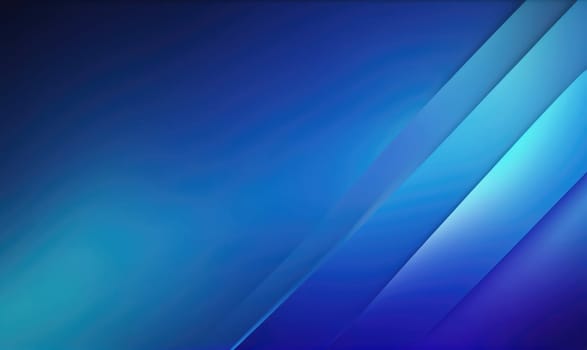 A digital illustration featuring a gradient background. The background fades from a dark blue to a light blue. Several light blue diagonal lines run across the background.