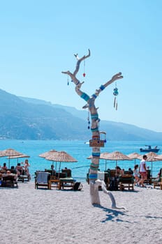 The Blue Lagoon in Oludeniz, Fethiye, Turkey.