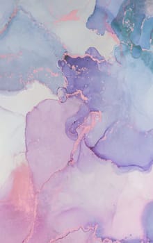 Delicate swirls of pastel colors blend harmoniously, featuring shades of lavender, pink, and blue that evoke a calming ambiance perfect for contemporary decor.