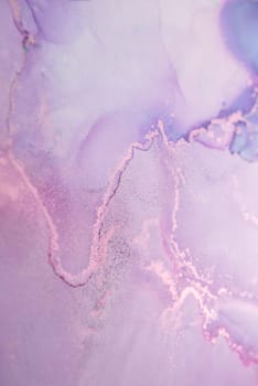 A captivating artwork showcases a blend of soft lavender hues with intricate swirling patterns, creating a serene atmosphere. The textures evoke a sense of depth and fluidity.