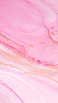 The background showcases a delicate pink marble surface featuring flowing patterns and subtle gold accents, perfect for creative projects or elegant designs.