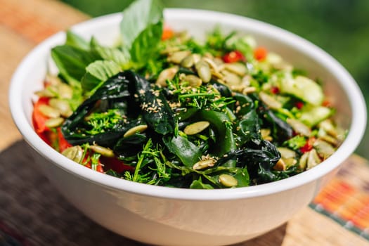 Energy of fresh raw vegetable healthy food, summer sunny mood.