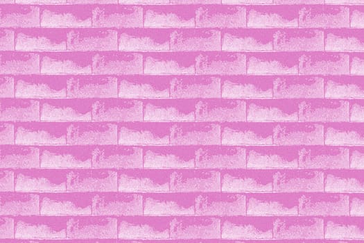 Background image of an abstract rough pink background imitating a brick wall