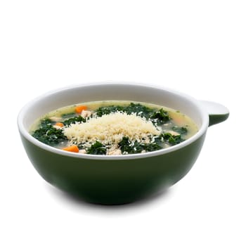 Chicken and quinoa soup with kale a protein packed soup with tender chicken quinoa and. Food isolated on transparent background