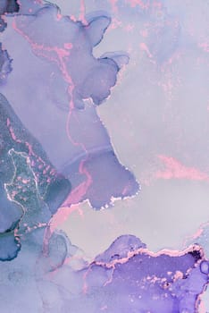 This artwork features a creative blend of soft pastel hues in shades of purple, blue, and pink. The fluid patterns reveal unique textures and shapes, inspiring a sense of calm and creativity.