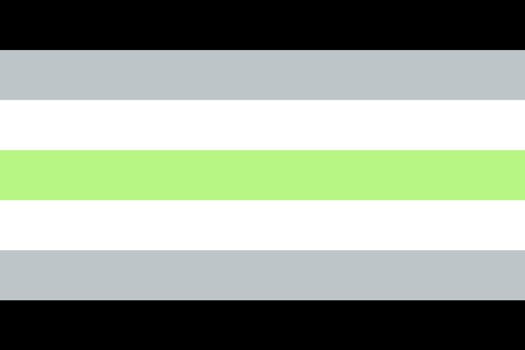 An agender pride flag background Illustration