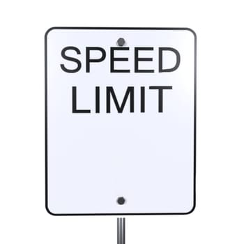 A clear speed limit sign designed to ensure safe driving on roads.