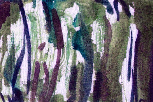 abstract watercolor striped background with multicolored brush strokes