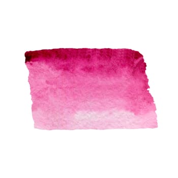 pink watercolor brushstroke hand-drawn watercolor illustration. Design for printing, greeting cards, packaging, invitations