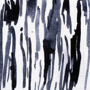 Monochrome watercolor background with striped zebra pattern.