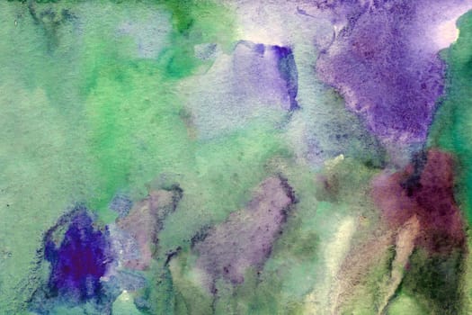 green gradient watercolor paper background texture