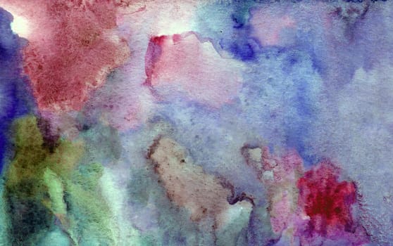 Purple green watercolor paper background texture
