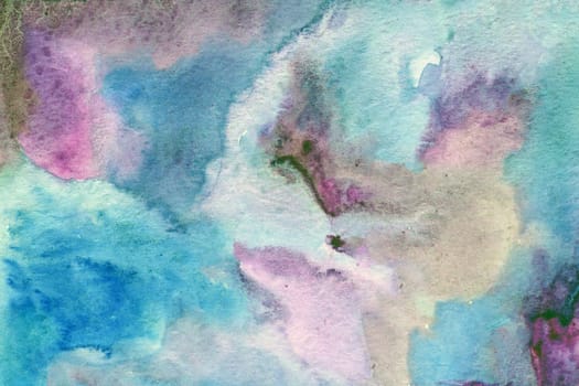 blue gradient watercolor paper background texture