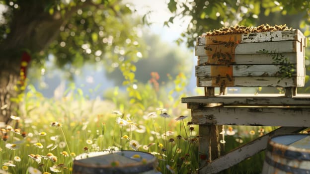 Beekeeping and Honey Harvesting