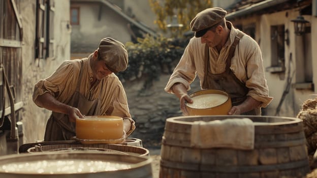 Milk farmers are fermenting their cheese