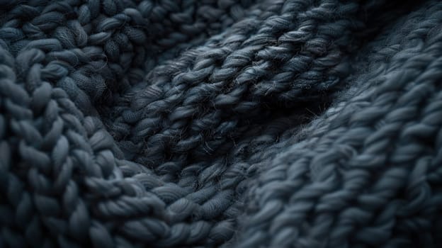 Close-up of woolen knit texture background
