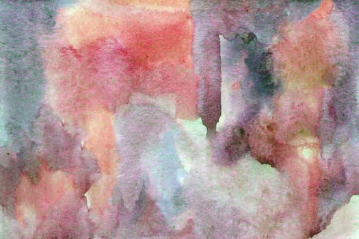 pink green gradient watercolor paper background