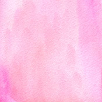 Pink watercolor background with spots, dots, blurred circles. Hand-drawn illustration