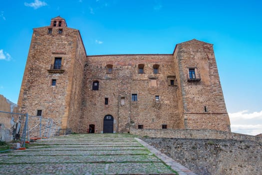 Castello di Castelbuono (Castlelbuono Castle), also known as Castello dei Ventimiglia (Ventimiglia Castle). Palermo surroundings, Sicily, Italy