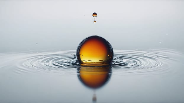 Abstract background with water drops