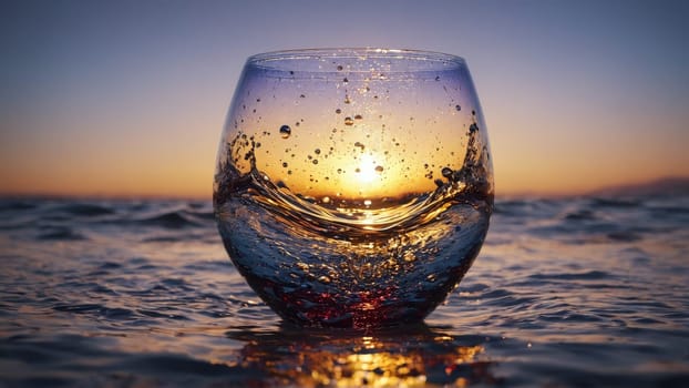 Abstract background with water drops