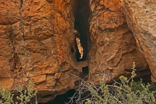 Interesting rock formations at Truitjieskraal in the Cederberg Wilderniss Area, Western Cape, South Africa