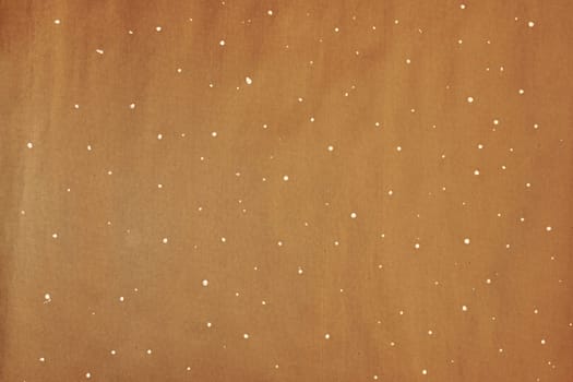 Gift wrapping paper texture. Painted paper, concept of small white dots, snowflakes.