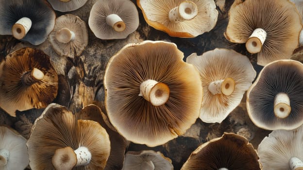Mushrooms. Abstract background for your design