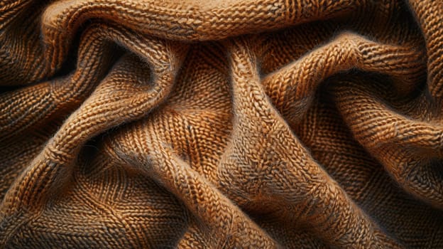 Warm woolen plaid texture background, creating a visually appealing display