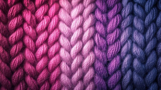 Close-up of woolen knit texture background, creating a visually appealing display