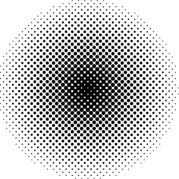 Halftone, circles size circles gradations dot pop art pattern