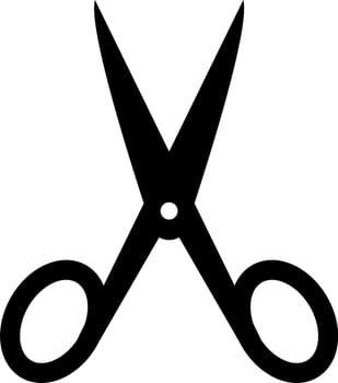 Tailor scissors, cutting fabric cutting stock illustration