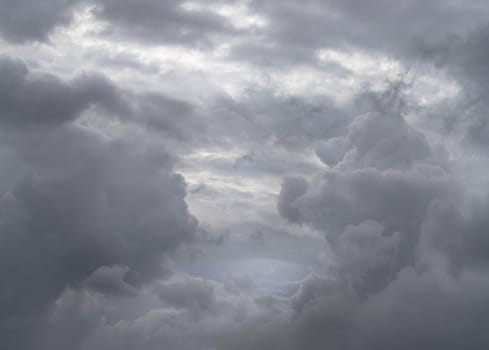 Beautiful sky with clouds background. The softness of the clouds and the brightness of the sky. Light blue background. Relaxing feeling and inspirational, Nature abstract composition, Space for text, Selective focus.