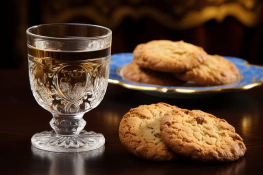 Delicious dishes for the jewish high holidays a festive culinary celebration without people