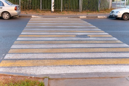 city zebra cross urban little road walk pedestrian kid crosswalk safety street traffic stop child