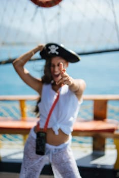 A delightful and playful piratethemed photoshoot that beautifully captures the true spirit of adventure and fun