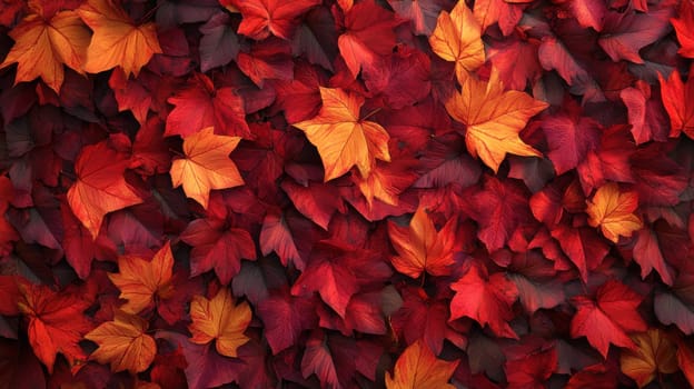 Red and Orange Autumn Leaves