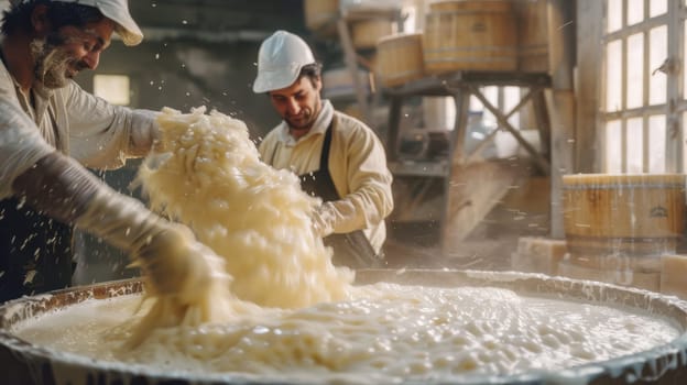 Milk farmers are fermenting cheese