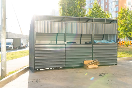 environmental trash scrap garbage recycling material industry junk debris rubbish removal heap