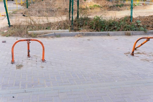 traffic car urban lot control safety block zone access parking protection barrier security
