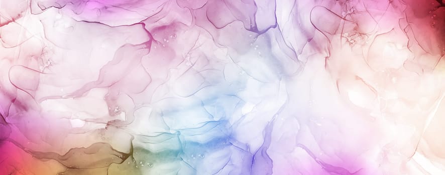 Abstract Alcohol Ink Art with Vibrant Colors