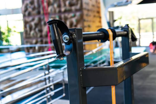 machine sport fitness health lifestyle healthy modern club heavy exercise equipment gym