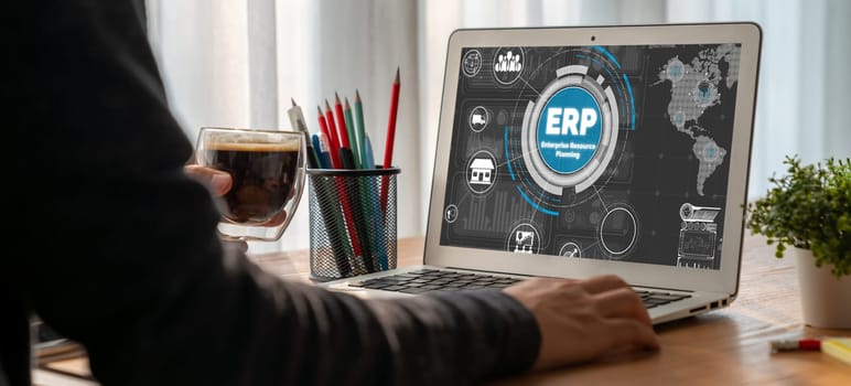 ERP enterprise resource planning software for modish business to plan the marketing strategy