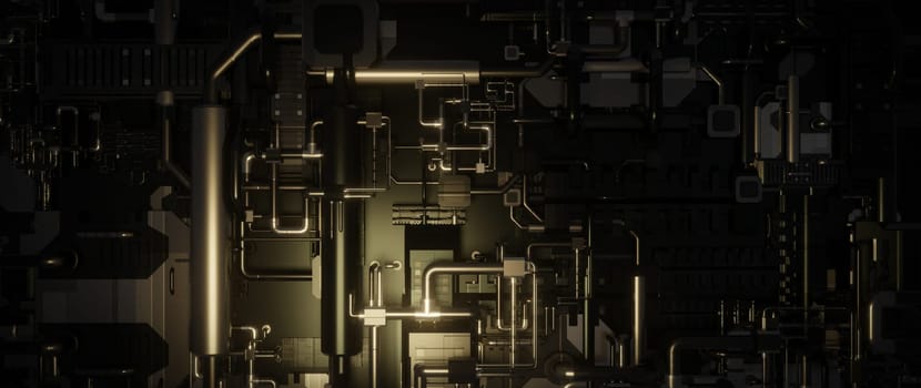 Abstract Metal Industrial Structure Texture Background