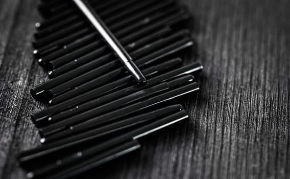 nibs for drawing tablet pen, close up view