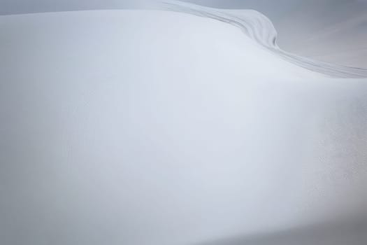 Blown hard snow. High quality photo