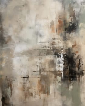 Textured background in cream and brown tones, abstract painting. Selective focus.