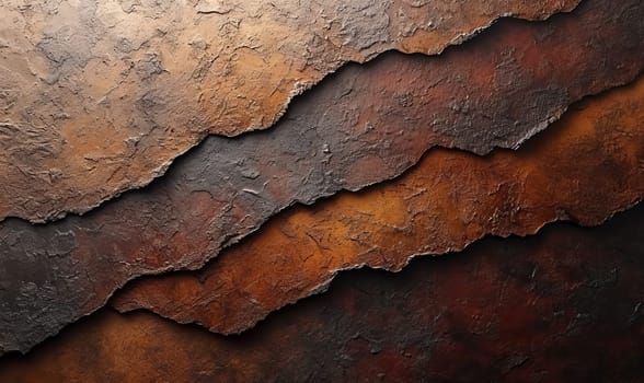 Creative brown background with texture. Selective focus.