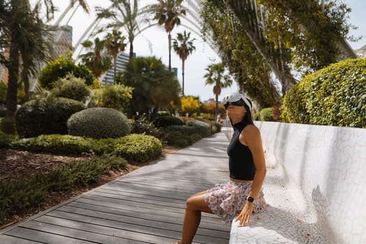 A calm and serene moment captured in a vibrant, beautiful garden, showcasing the beauty of nature and tranquility