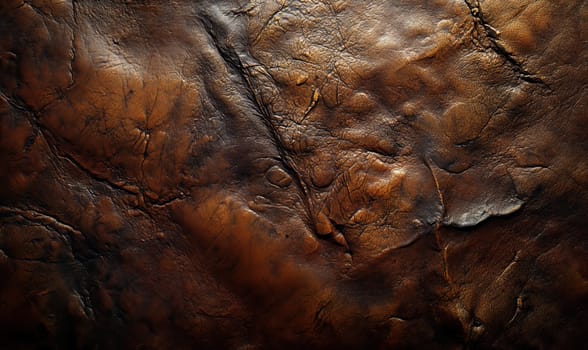 Creative brown background with texture. Selective focus.